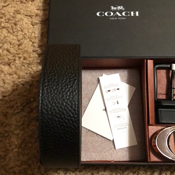 Coach 38MM Cut To Size Mens Belt - Picture 4 of 6